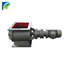 4 Inch DN100 Casting Iron Star Shape 6 Blades Rotor Rotary Airlock Valve For Electric Profession